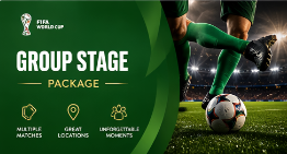 FIFA World Cup 2026 Group Stage Hospitality Package with Match Access